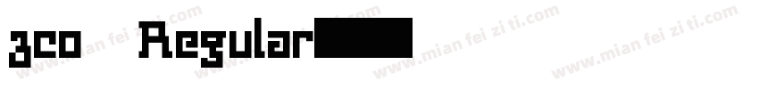zco Regular字体转换